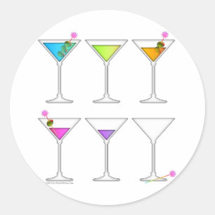 Stickers - Martinis Partir, Partir, Partir