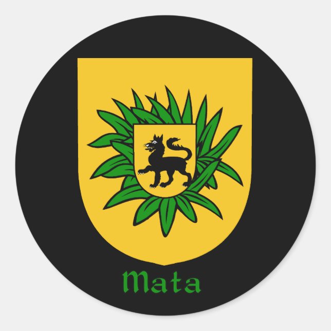 Stickers Mata Family Shield (Devant)