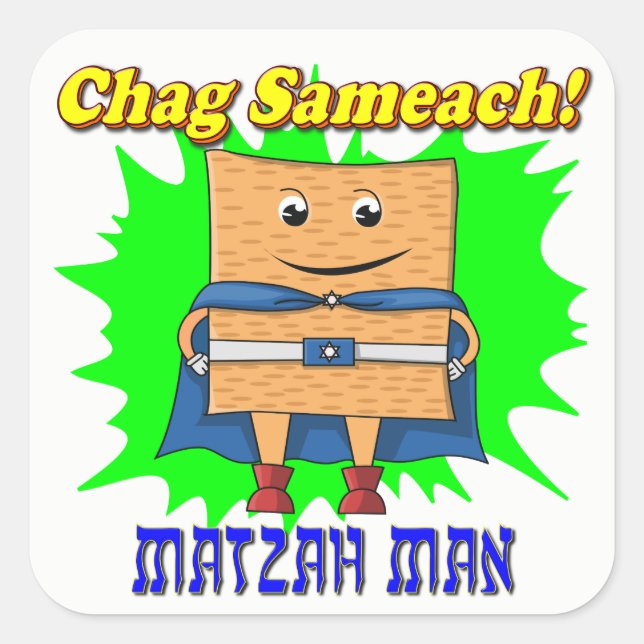 Stickers Matzah Man Pesser (Devant)