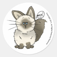Stickers Meh Cat