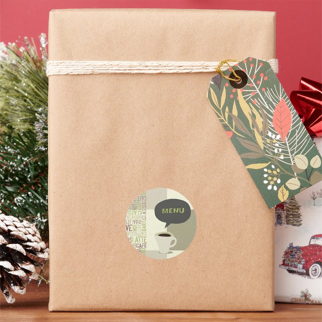 Stickers Menu Café House (Créateur téléchargé)