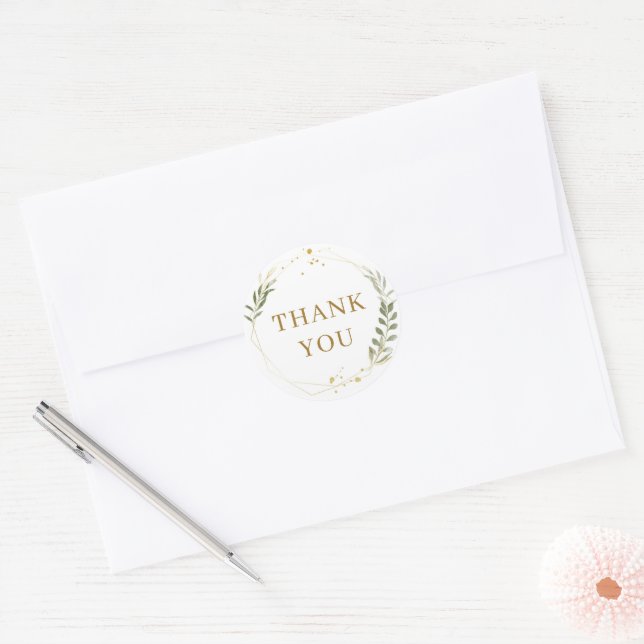 Stickers Merci (Enveloppe)