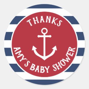 Stickers Merci Ancre nautique