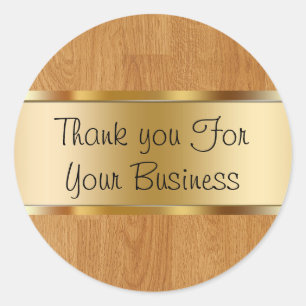 Stickers Merci client classique