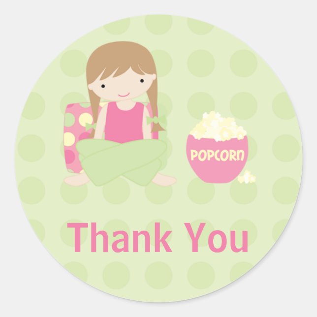 Stickers Merci d'anniversaire (Devant)
