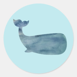 Stickers Merci de baleine Nautique Ocean Party