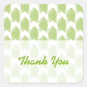 Stickers Merci Green Tribal Arrows