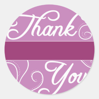 Stickers Merci personnalisables