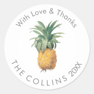 Stickers Merci PixDezines Ananas
