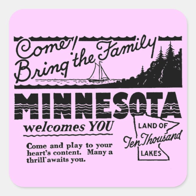 Stickers Minnesota (Devant)