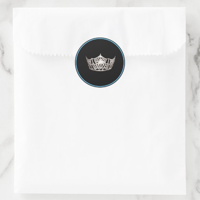 Stickers Miss America Crown (Sac)