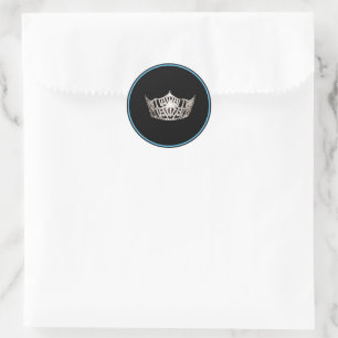 Stickers Miss America Crown