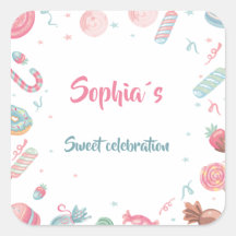 Stickers modifiables Candyland Favoris