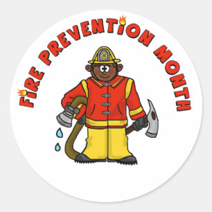 Stickers Mois de prévention des incendies - Ver. 2