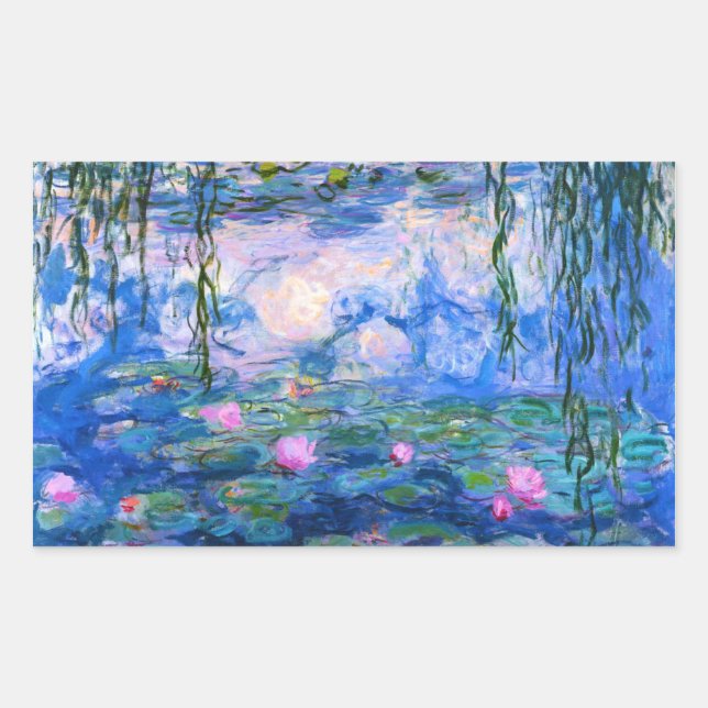 Stickers Monet Water Lilies (Devant)