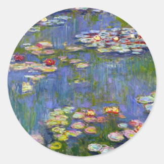 Stickers Monet Water Lilies 1916