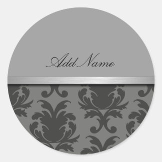 Stickers Monogramme Damas Classique