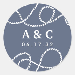 Stickers Monogramme Mariage en état de marche | Ar