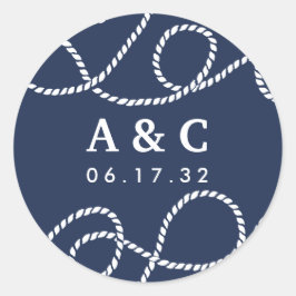 Stickers Monogramme Mariage en état de marche | Ma