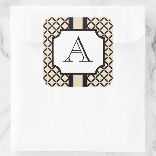 Stickers Monogrammes Personnalisés Classiques (Sac)
