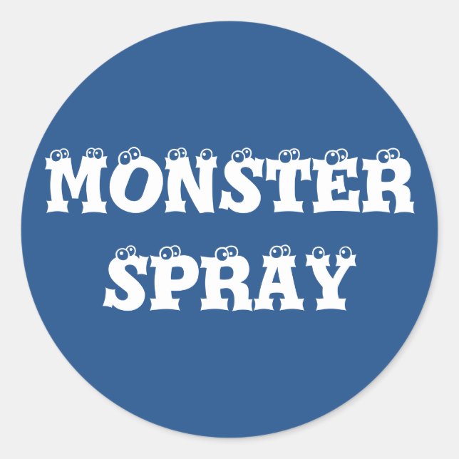 Stickers "Monster Spray" (Devant)