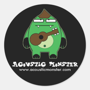 Stickers Monstre Acoustique - Grande Taille