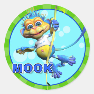 Stickers Mook amusants