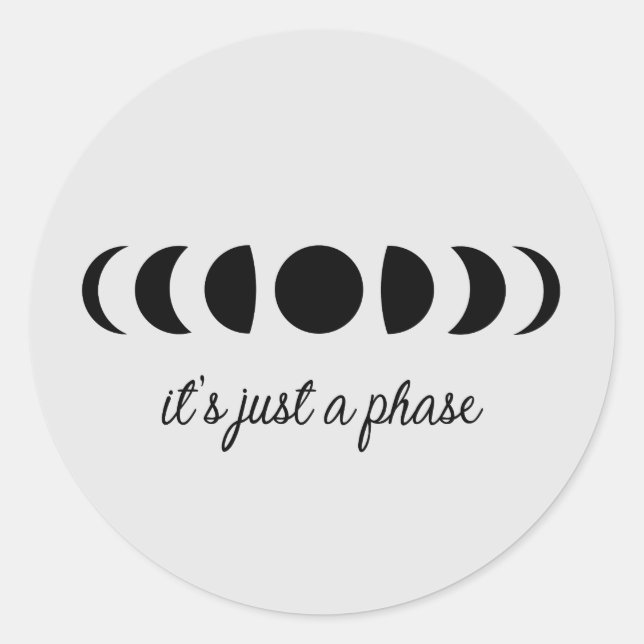 Stickers Moon Phases (Devant)