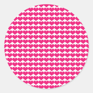 Stickers Motifs Coeurs mignons roses