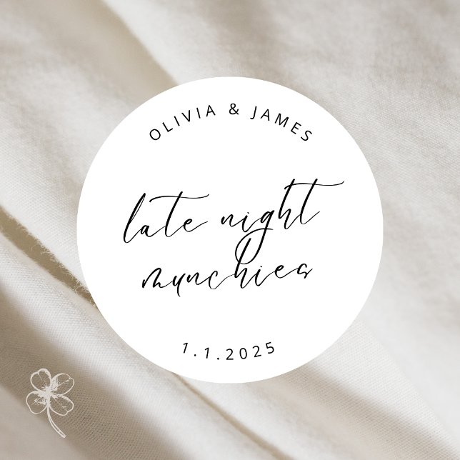 Stickers Munchies tard dans la nuit (Créateur téléchargé)