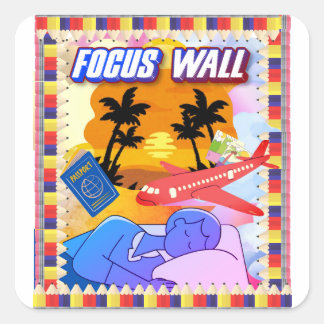 Stickers Mur Focus