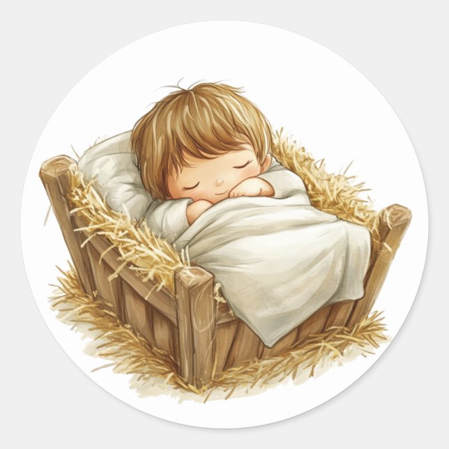 Stickers Nativité Festive (Devant)