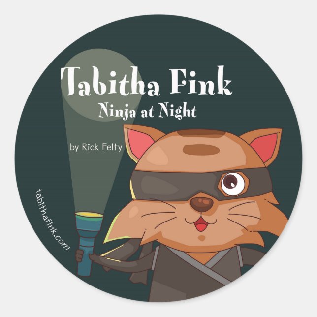 Stickers Ninja Tabitha Fink (Devant)