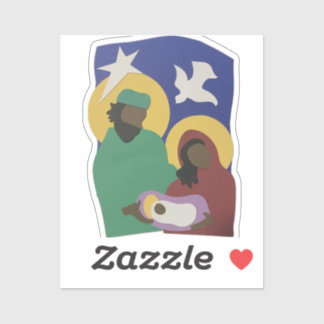 Stickers Noël de la Nativité de la Sainte Famille