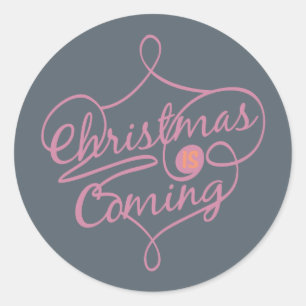 Stickers Noël orange et Rose est à venir