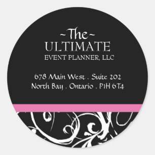 Stickers noir et blanc fantaisie - CO