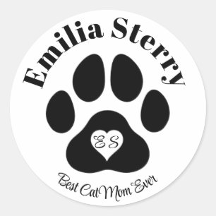 Stickers Nom Et Initiales Personnalisés Pour Les A