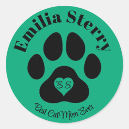 Stickers Nom Et Initiales Personnalisés Pour Les A