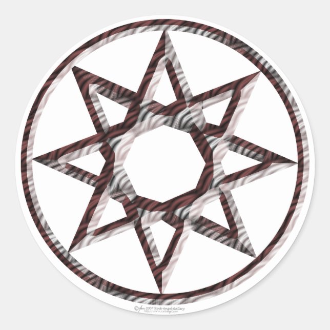 Stickers Octagram (Devant)
