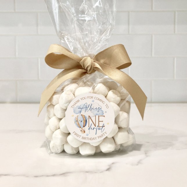 Stickers ONE personnalisés 1er anniversaire (Créateur téléchargé)