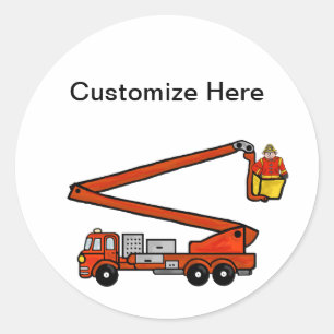 Stickers ou étiquettes de nom de camion de coffre-