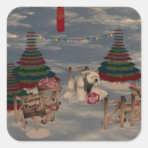 Stickers Ours Polaire