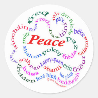 stickers Paix