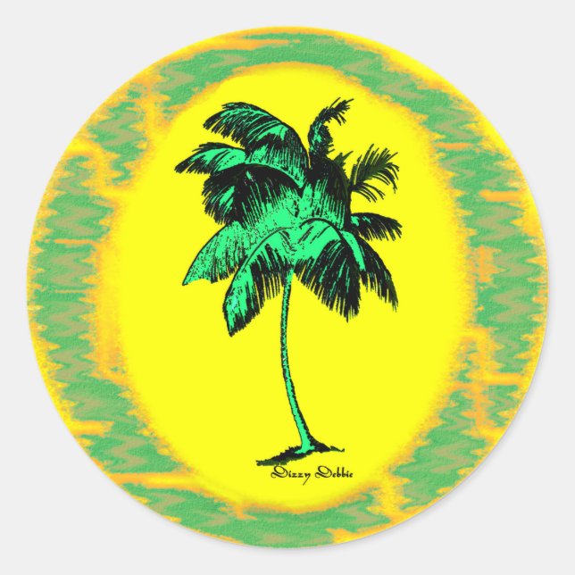 Stickers Palm Tree (Devant)
