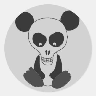 Stickers "Panda Skull"