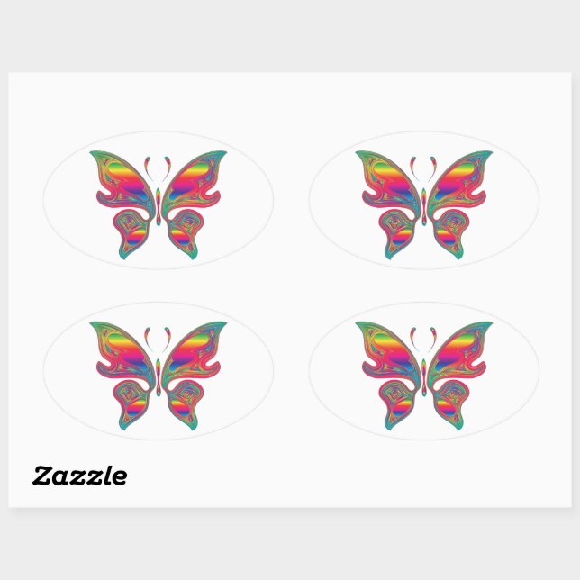 Stickers Papillon (Feuille)