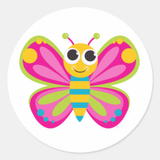 Stickers Papillon mou