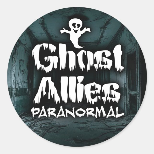 Stickers Paranormal Alliés fantômes - PETITS (Devant)