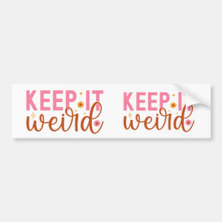 stickers pare-chocs bizarre