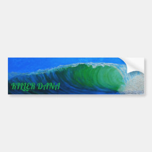 stickers pare-chocs Bubblepacific, tueur dana